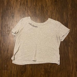 whatever crop top